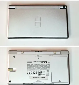 Nintendo DS Lite Plata + Caja + Funda + cargador