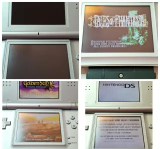 Nintendo DS Lite Plata + Caja + Funda + cargador