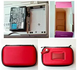 Nintendo DS Lite Plata + Caja + Funda + cargador