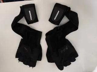 Guantes Prozis Negros Gel Pro