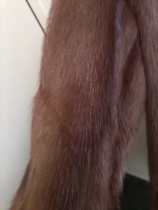 Abrigo 3/4 piel auténtica