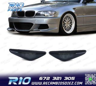 INTERMITENTES LATERALES LED BMW E46 COUPE 03-06 NEGROS