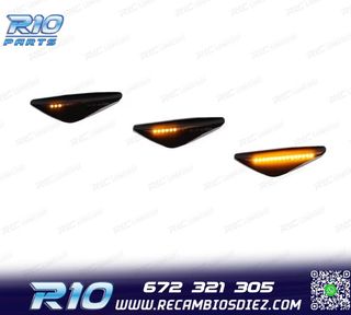INTERMITENTES LATERALES LED BMW E46 COUPE 03-06 NEGROS