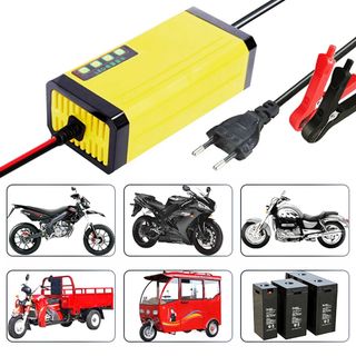 Cargador de Bateria para Coches y Motos