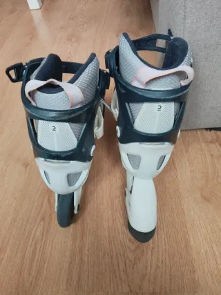 Patines en línea Oxelo grises y morados