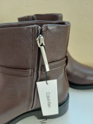 Botines piel Calvin Klein Marrones