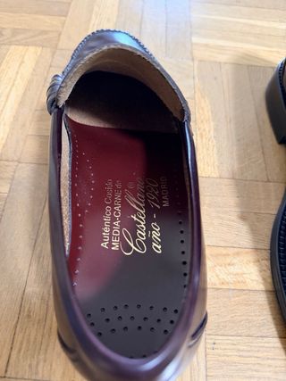 Mocasines Castellano Marrón Talla 35,5