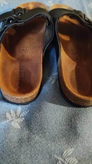 2 Pares Sandalias Piel Mujer Talla 39