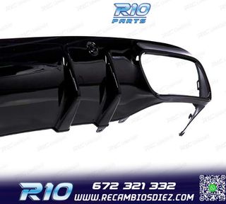 DIFUSOR MERCEDES CLASE C C205 COUPE 14-18 AMG PDC + COLAS ES