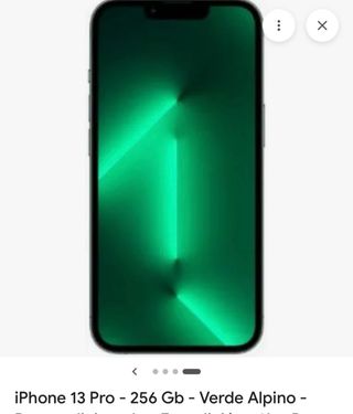 iPhone 13 Pro 256GB Verde Alpino