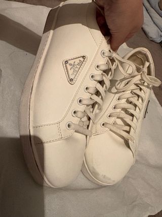 Zapatillas Prada Blancas
