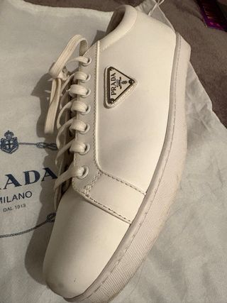 Zapatillas Prada Blancas