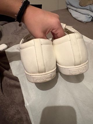 Zapatillas Prada Blancas