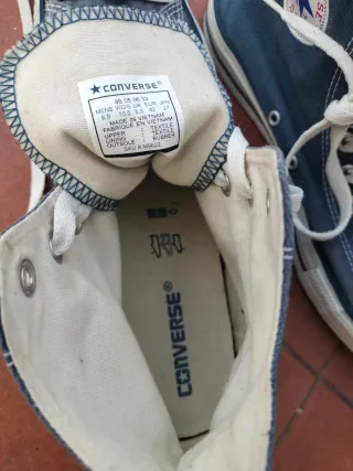 Converse Talla 42 Azul Marino
