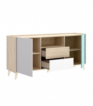 Aparador 2 puertas 2 Cajones. Combinadión de Colo