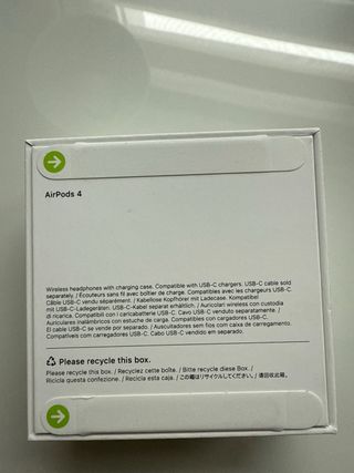 Apple AirPods Generación 4 (Blancos) Nuevos