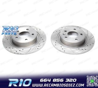 DISCOS DE FRENO PARA DACIA PERFORADOS RANURADOS