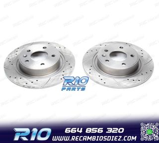 DISCOS DE FRENO PARA DAEWOO CHEVROLET PERFORADOS RANURADOS