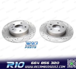 DISCOS DE FRENO PARA KIA PERFORADOS RANURADOS