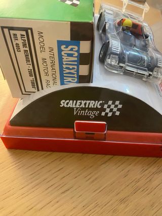 Scalextric Renault Alpine 2000 Turbo Transparente