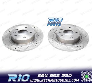 DISCOS DE FRENO PARA ROVER PERFORADOS RANURADOS