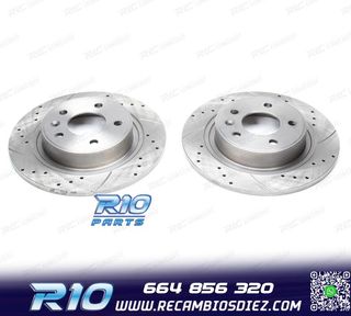 DISCOS DE FRENO PARA SEAT PERFORADOS RANURADOS