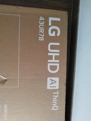 LG UHD 43UR78 AI ThinQ TV
