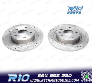 DISCOS DE FRENO PARA SKODA PERFORADOS RANURADOS