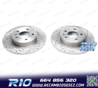 DISCOS DE FRENO PARA SMART PERFORADOS RANURADOS