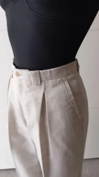Pantalones vintage corte masculino. Nuevos
