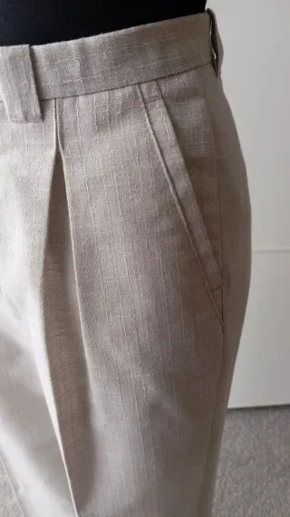 Pantalones vintage corte masculino. Nuevos