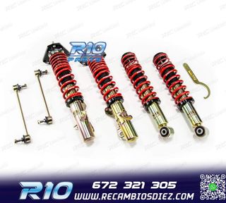 KIT SUSPENSION ROSCADA EIBACH MTS + COPELAS REGULABLES MINI