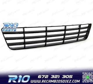 REJILLA PARAGOLPES VOLKSWAGEN VW GOLF 6 08-12 R20 NEGRO BRI