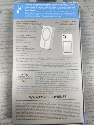 Cargador Inalámbrico Force Magsafe 5000 mAh