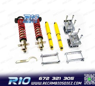KIT SUSPENSION ROSCADA EIBACH MTS + COPELAS REGULABLES VOLKS