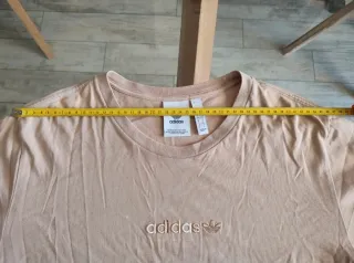 T-shirt Adidas Uomo Beige Marrone Taglia L