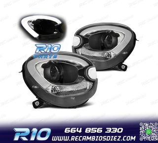 FAROS PARA MINI R60 COUNTRYMAN 10-15 TUBE LIGHT FONDO NEGRO