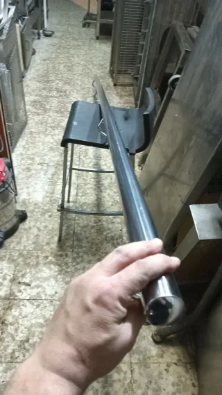 Barra pasamanos acero inox 316cm