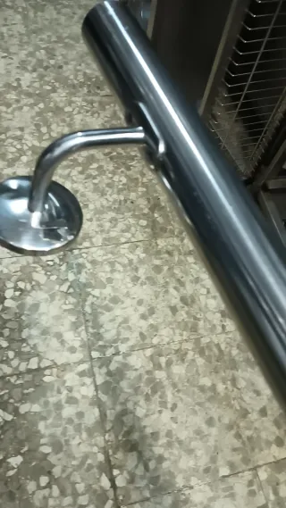 Barra pasamanos acero inox 316cm