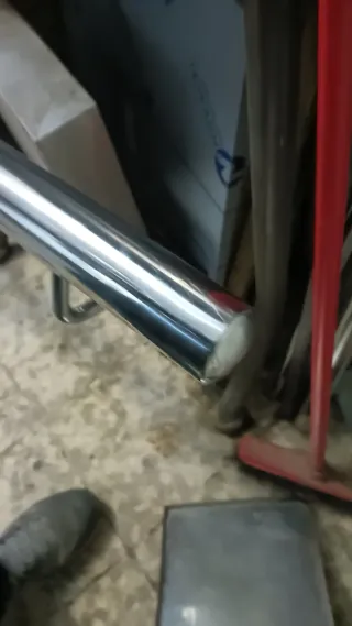 Barra pasamanos acero inox 316cm