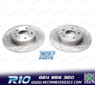 DISCOS DE FRENO PARA ALFA ROMEO PERFORADOS RANURADOS