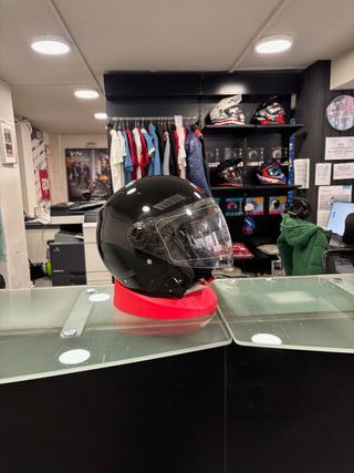 Casco Jet Shiro Negro