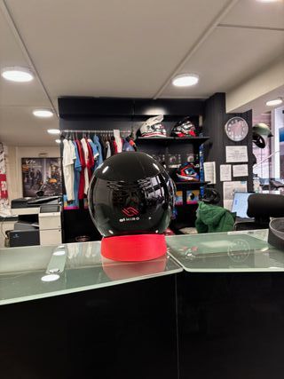 Casco Jet Shiro Negro