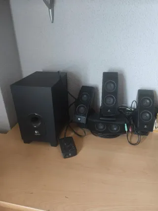 Logitech X-540 Conjunto de Altavoces 5.1 Canales