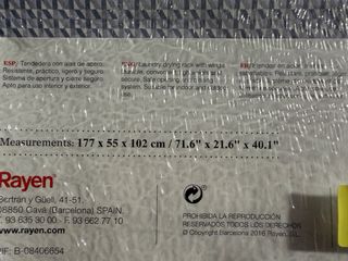 Tendedero Rayo Alas Metal y Plástico