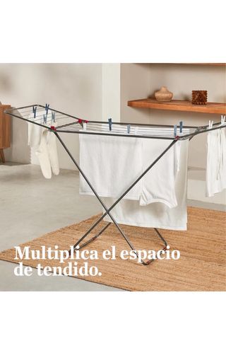 Tendedero Rayo Alas Metal y Plástico