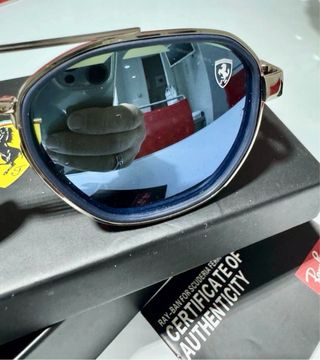 Gafas Ray-Ban Ferrari Azul Dorado