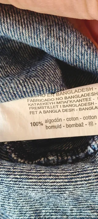 Pichi vaquero Stradivarius original denim