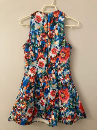 Vestido estampado floral Suite Blanco