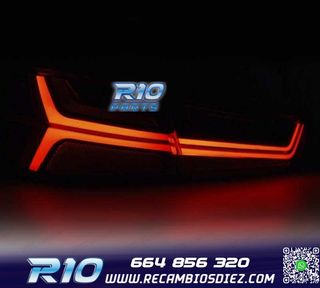 PILOTOS AUDI A6 C7 11-14 ROJOS INTERMITENTE LED DINAMICO
